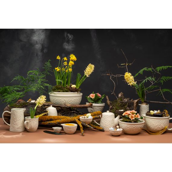 Миска для смешивания Birds of Paradise, 1,5 л, кремовая, Liberty Jones, изображение 3