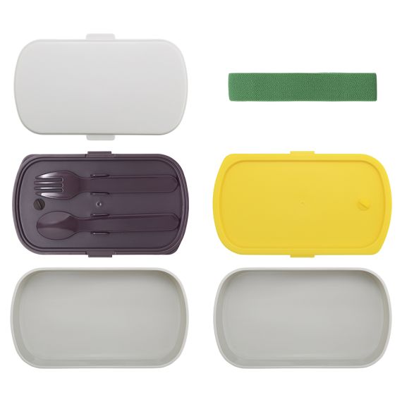 Ланч-бокс с приборами Food Time, 1 л, серый, Smart Solutions, изображение 12