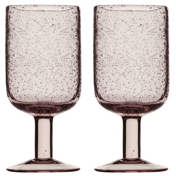 Набор бокалов для вина Flowi, 410 мл, розовые, 2 шт., Liberty Jones, изображение 4