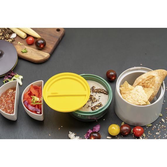 Ланч-бокс Meals, 800 мл, светло-серый/зеленый, Smart Solutions, изображение 8