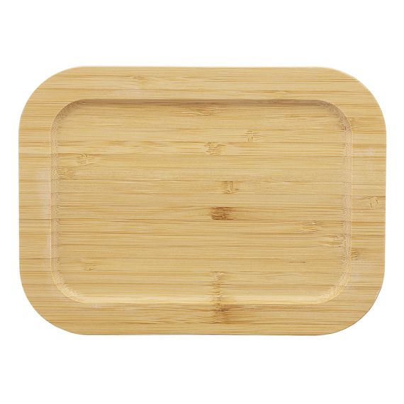 Набор стеклянных прямоугольных контейнеров с бамбуковыми крышками, 3 шт., Smart Solutions, изображение 10