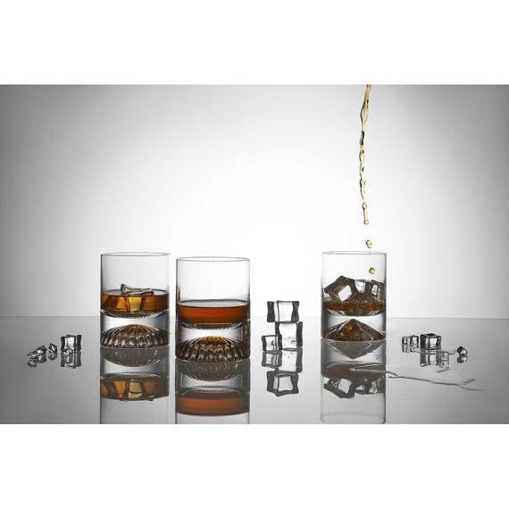 Набор стаканов для виски Genty Ribbs, 240 мл, 2 шт., Liberty Jones, изображение 3