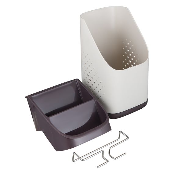 Органайзер для кухонных принадлежностей Ronja, 23х13 см, светло-серый/темно-сливовый, Smart Solutions, изображение 5