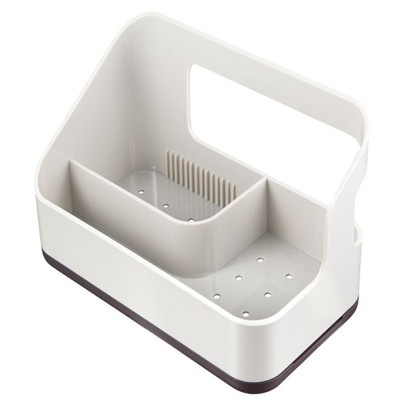 Органайзер для раковины Ronja, 19х10,5х14,6 см, светло-серый, Smart Solutions, изображение 5