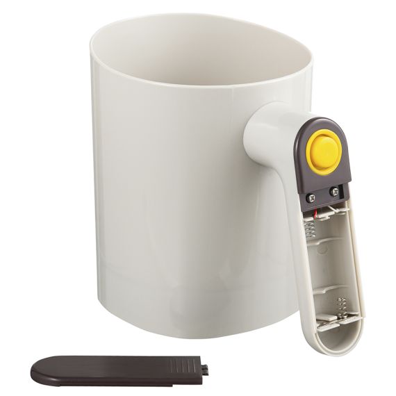 Просеиватель для муки на батарейках Wheat, 1 л, светло-серый, Smart Solutions, изображение 2