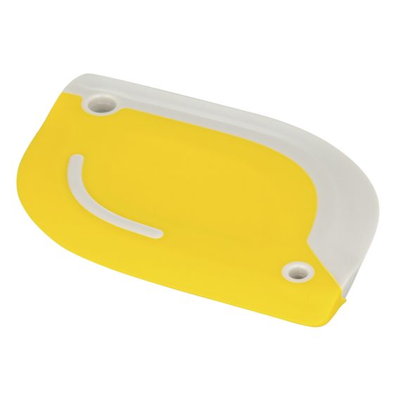 Скребок для теста 2 в 1 Hilly, 10,7х8 см, светло-серый/желтый, Smart Solutions, изображение 4