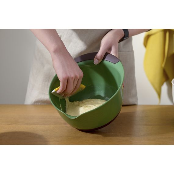 Скребок для теста 2 в 1 Hilly, 10,7х8 см, светло-серый/желтый, Smart Solutions, изображение 3