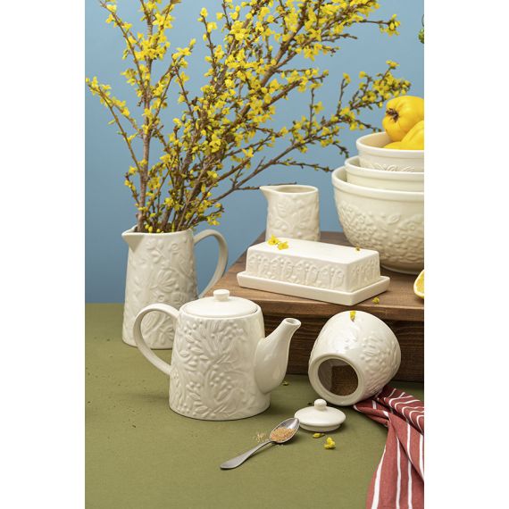 Чайник заварочный Birds of Paradise, 1 л, кремовый, Liberty Jones, изображение 6