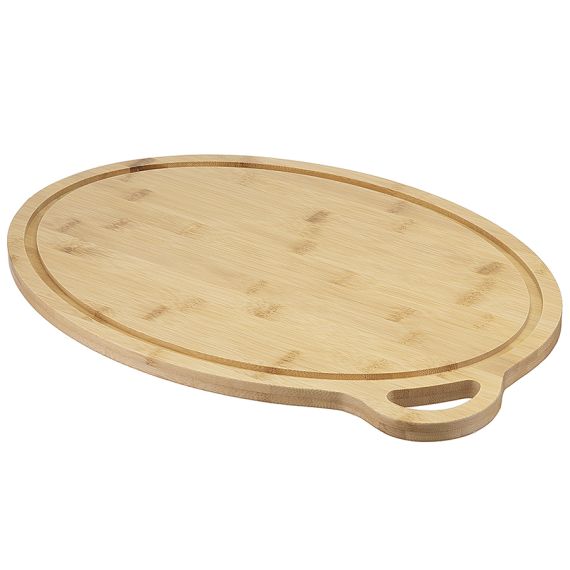 Форма для выпечки стеклянная с бамбуковой крышкой-подносом, 4 л, Smart Solutions, изображение 3