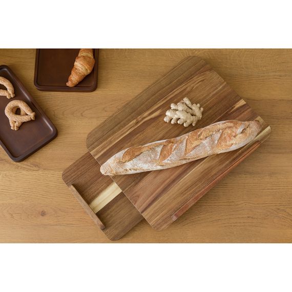 Доска разделочная Fix&Cut , 36х26 см, акация, Smart Solutions, изображение 2