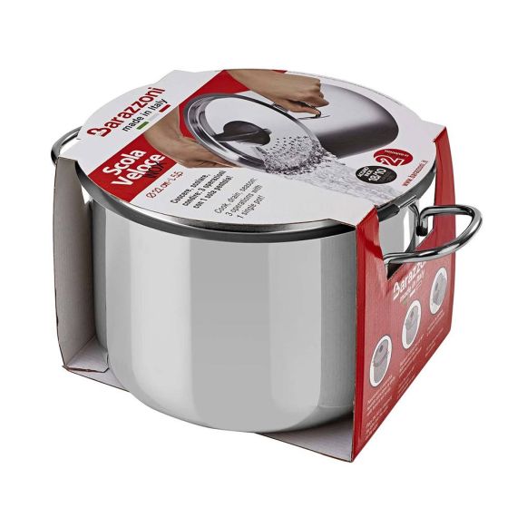 Speciale - Кастрюля 5,5 л, диам. 22 см + крышка-слив, Barazzoni, изображение 5