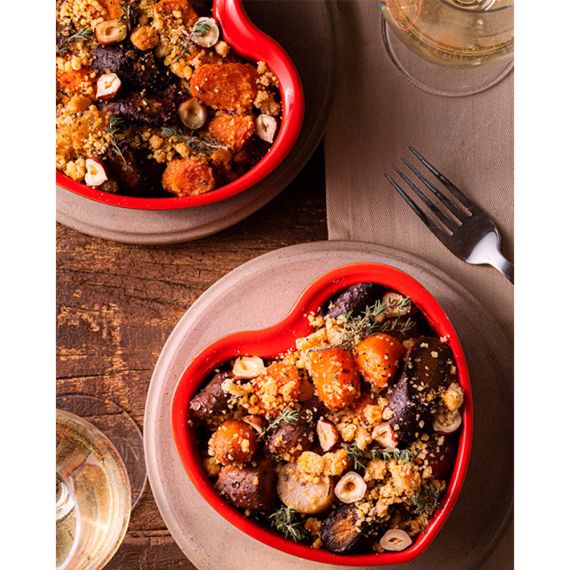 Форма для запекания "Сердце" Heart, 25,8 х 25 см, красный, Peugeot, изображение 6