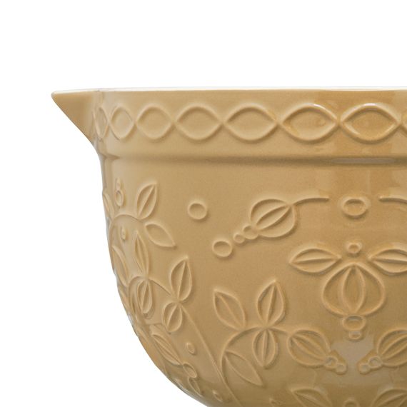 Кувшин для смешивания бежевого цвета с рельефным узором Ягоды Тайги из коллекции Russian North, 2л, Tkano, изображение 4