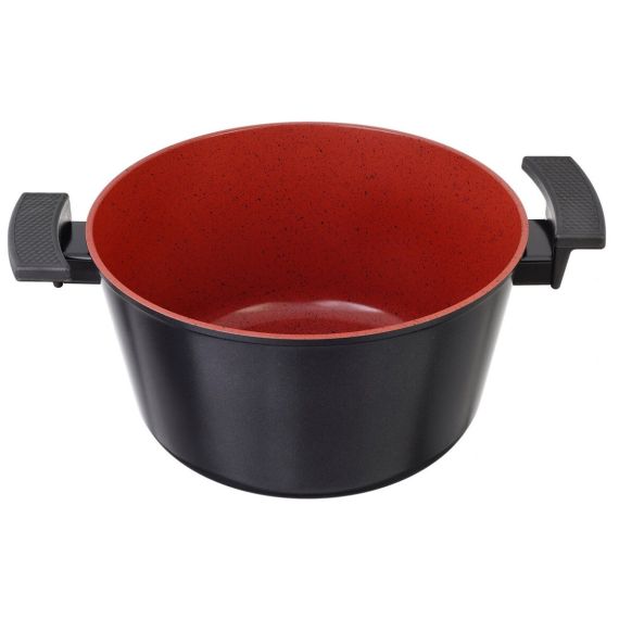 Кастрюля со стеклянной крышкой для индукционных плит De Chef 2.2 л, 24 см,  Neoflam, изображение 3