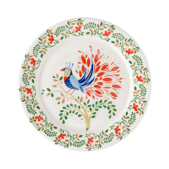 Тарелка Fantail Bird из коллекции Birds of Paradise, ?18 см, Liberty Jones