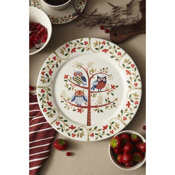 Тарелка Owl из коллекции Birds of Paradise, ?21 см, Liberty Jones, изображение 5