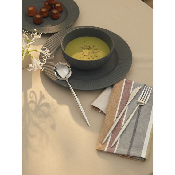 Набор столовых приборов Globe, серебристые, 16 пред., Liberty Jones, изображение 9