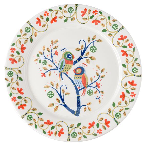 Тарелка Love Birds из коллекции Birds of Paradise, ?28 см, Liberty Jones