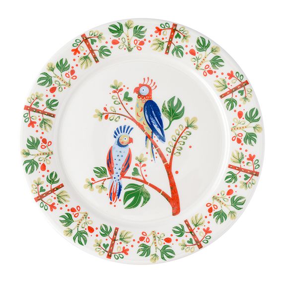 Тарелка Parrot из коллекции Birds of Paradise, ?21 см, Liberty Jones