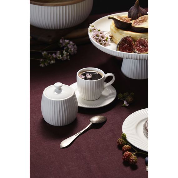 Набор чашек с блюдцами Soft Ripples, Dual Glazing, 125 мл, 2 шт., Liberty Jones, изображение 5