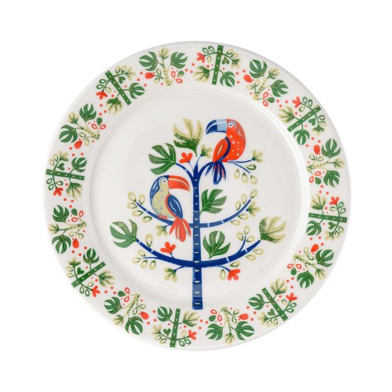 Тарелка Toucan из коллекции Birds of Paradise, ?18 см, Liberty Jones
