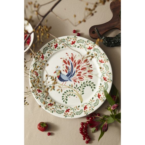 Тарелка Fantail Bird из коллекции Birds of Paradise, ?28 см, Liberty Jones, изображение 3