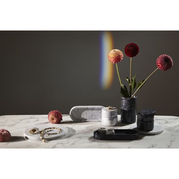 Органайзер для кухонных принадлежностей Marm, ?10х17 см, черный мрамор, Liberty Jones, изображение 6