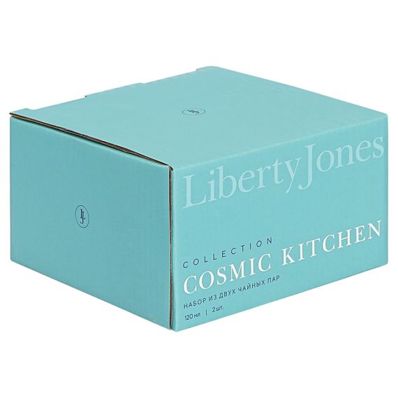 Набор из двух чайных пар Cosmic Kitchen, 120 мл, Liberty Jones, изображение 6