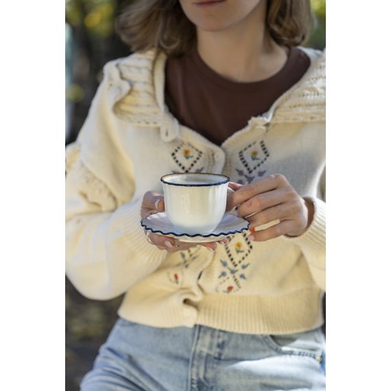 Набор чайных пар Santorini, 220 мл, 2 шт., Liberty Jones, изображение 2