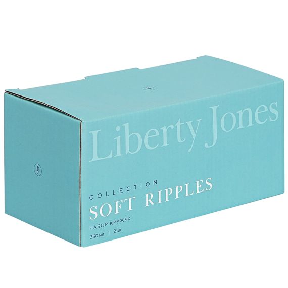 Набор кружек Soft Ripples, Dual Glazing, 350 мл, 2 шт., Liberty Jones, изображение 4