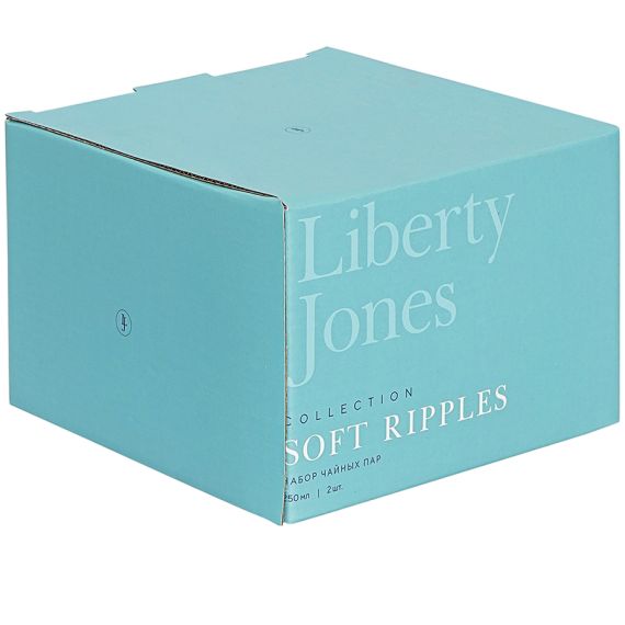 Набор чайных пар Soft Ripples, Dual Glazing, 250 мл, 2 шт., Liberty Jones, изображение 10