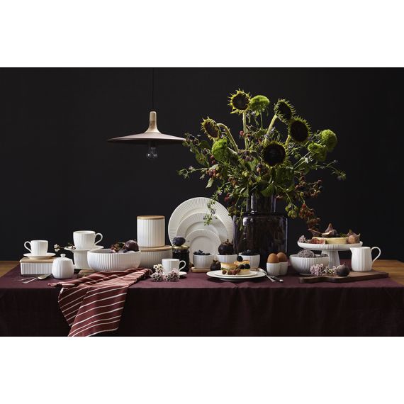 Салатник с бамбуковой крышкой Soft Ripples, Dual Glazing, ?22 см, Liberty Jones, изображение 9