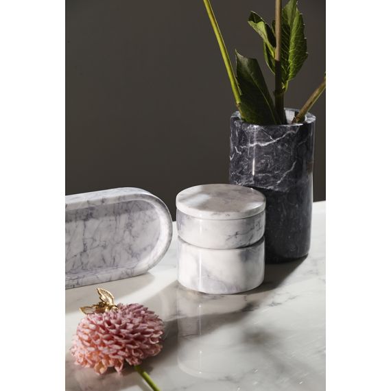 Органайзер для кухонных принадлежностей Marm, ?10х17 см, черный мрамор, Liberty Jones, изображение 2