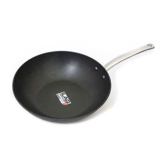 Сковорода чугунная Вок 30*7,5 см, P.L. Proff Cuisine