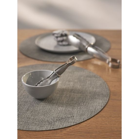 Набор из 2-х сервировочных салфеток Leanera, d 35 см, серые, Liberty Jones, изображение 6