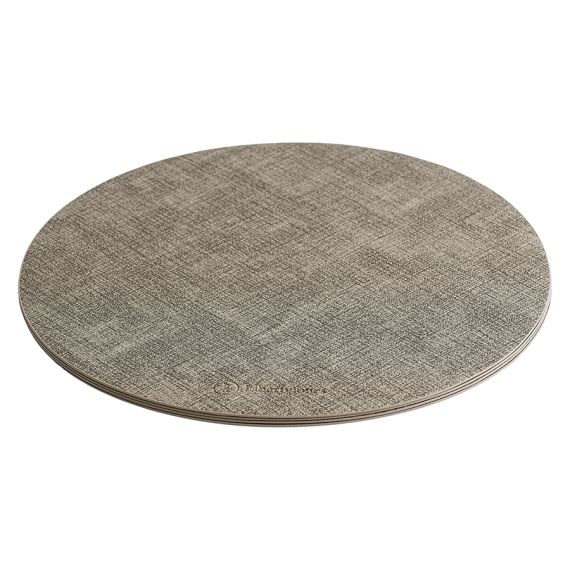 Набор из 4-х сервировочных салфеток Leanera, d 35 см, песочные, Liberty Jones, изображение 9