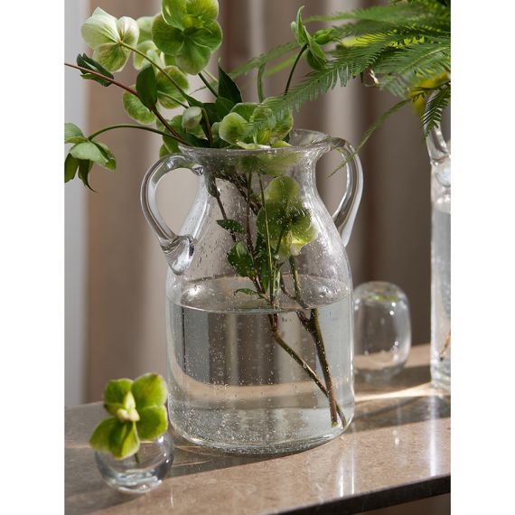 Ваза для цветов Flowi, 25 см, прозрачная, Liberty Jones, изображение 4