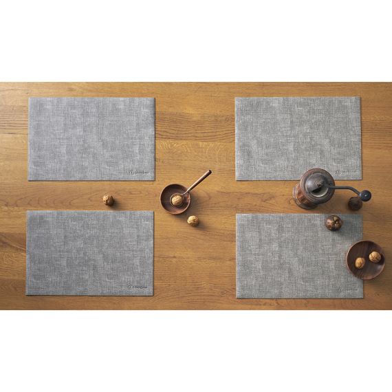 Набор из 4-х сервировочных салфеток Leanera, 30х45 см, серые, Liberty Jones, изображение 2