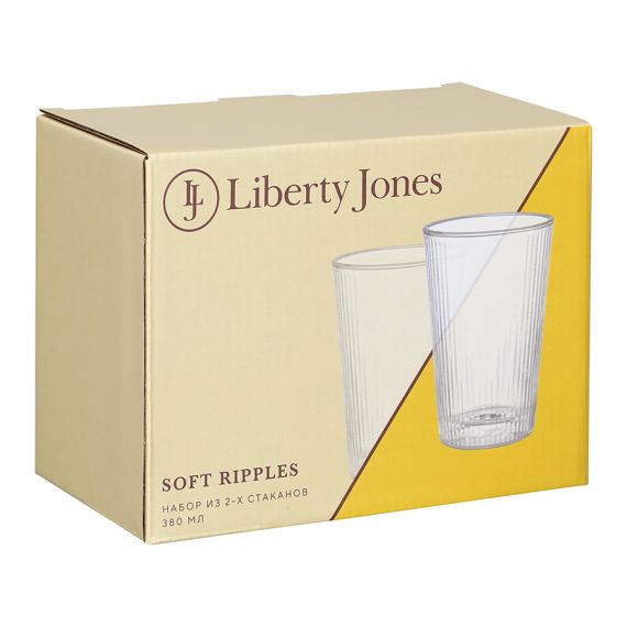 Набор из 2-х стаканов Soft Ripples, 380 мл, Liberty Jones, изображение 11