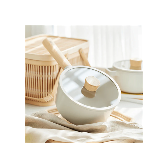 Ковш со стеклянной крышкой для индукционных плит Fika, 1.6 л, 18 см, Neoflam