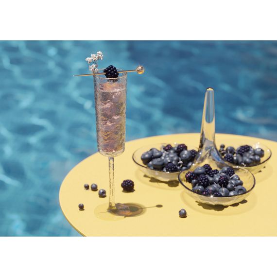 Набор бокалов для шампанского Arctic, 180 мл, прозрачный, 4 шт., Liberty Jones, изображение 8