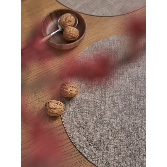 Набор из 4-х сервировочных салфеток Leanera, d 35 см, песочные, Liberty Jones, изображение 8