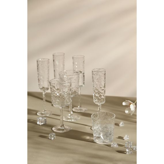 Набор бокалов для вина Arctic, 360 мл, прозрачный, 4 шт., Liberty Jones, изображение 7