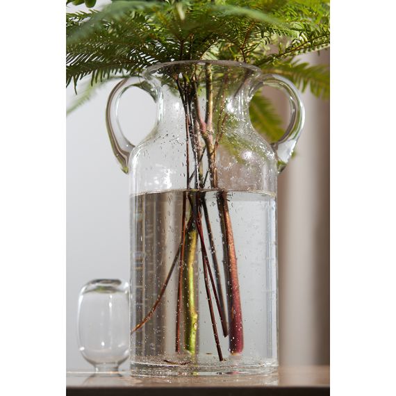 Ваза для цветов Flowi, 29 см, прозрачная, Liberty Jones, изображение 2