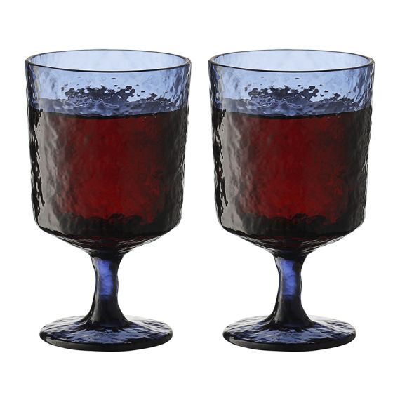 Набор бокалов для вина Arctic, 280 мл, синий, 4 шт., Liberty Jones, изображение 9