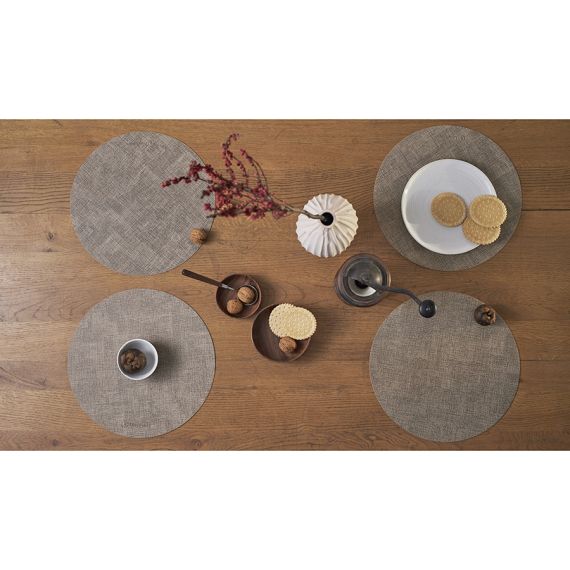 Набор из 4-х сервировочных салфеток Leanera, d 35 см, песочные, Liberty Jones, изображение 5