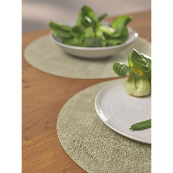 Набор из 4-х сервировочных салфеток Leanera, d 35 см, мятные, Liberty Jones, изображение 6