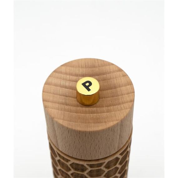 Мельница для перца h 17 см, , бук, серия HONEYCOMB, Bisetti, изображение 2