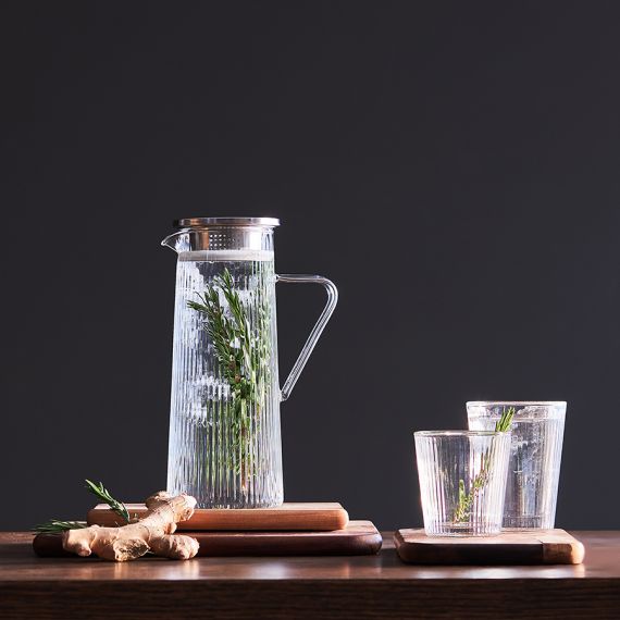 Кувшин с крышкой Soft Ripples, 1,2 л, Liberty Jones, изображение 2