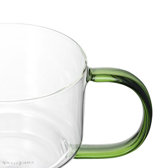 Набор кружек Orb, 400 мл, прозрачные/зеленые, 2 шт., Liberty Jones, изображение 9